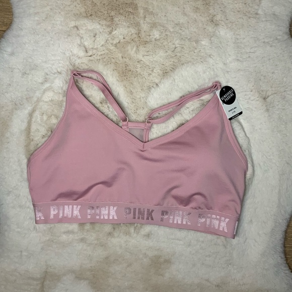 PINK Victoria's Secret Other - VS Pink Sport Ultimate Lightly Lined Sport Bra Top